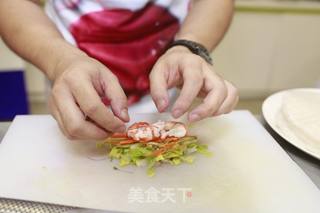 【Oster食谱】夏日越南明虾沙拉卷的做法步骤:5