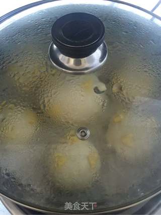 小猪豆沙包的做法步骤:15