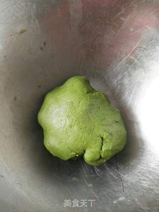 抹茶螺旋酥的做法步骤:7