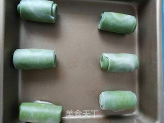 抹茶螺旋酥的做法步骤:20