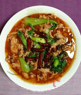 水煮肉片的做法步骤:10