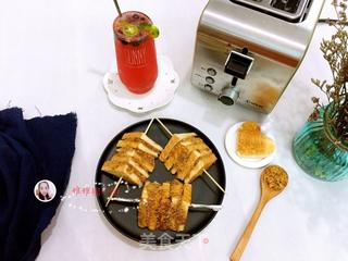 棒棒糖三明治的做法步骤:13