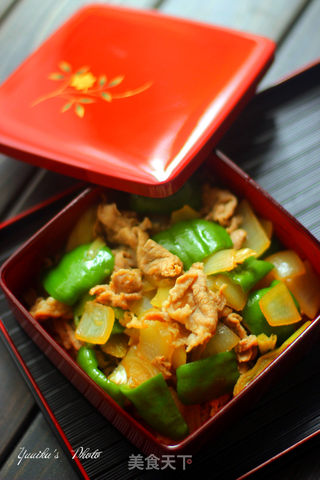 豚肉の生姜焼き(猪肉生姜烧)的做法步骤:6