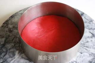 红丝绒渐变千层蛋糕的做法步骤:13