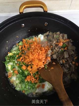 简单、经典滴【兰州炒饭】的做法步骤:3