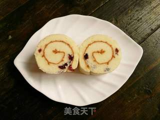 蔓越莓蛋糕卷的做法步骤:16