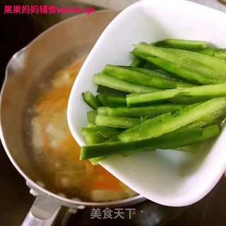 【果果妈妈❤辅食分享?】仙人掌瘦肉豆腐羹的做法步骤:7