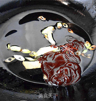 黄焖两样的做法步骤:7