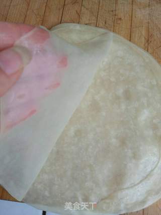 饺子皮卷饼的做法步骤:5
