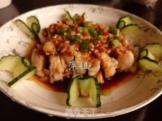 麻辣鲜香口水鸡的做法步骤:13