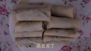 自制春卷的做法步骤:8