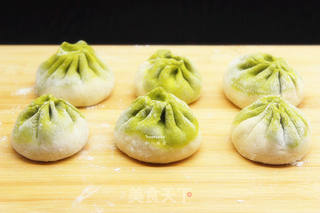 菠菜包子的做法步骤:9