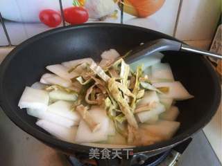 扁尖干贝冬瓜汤的做法步骤:8