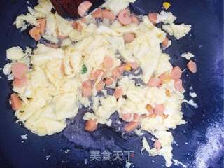 #信任之美五常大米试吃#稻花香炒饭的做法步骤:7