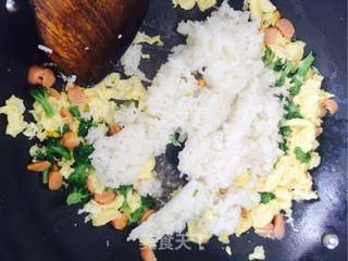 #信任之美五常大米试吃#稻花香炒饭的做法步骤:9