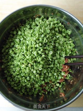 豇豆肉包的做法步骤:6