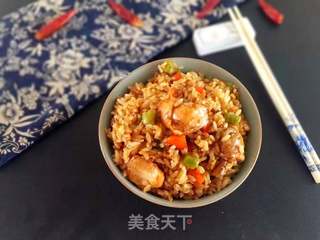 #信任之美五常大米试吃#鸡腿彩蔬焖饭的做法步骤:16
