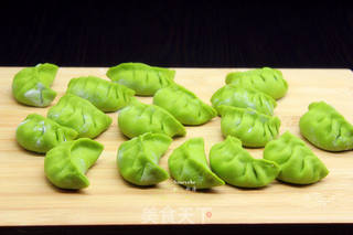 菠菜饺子的做法步骤:9