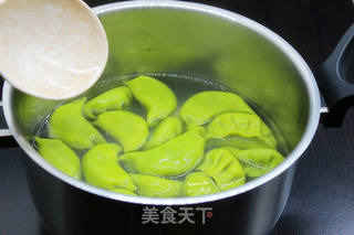 菠菜饺子的做法步骤:11