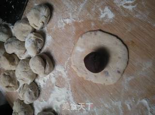 爆浆面包的做法步骤:4