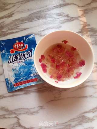 玫瑰花冰粉的做法步骤:3