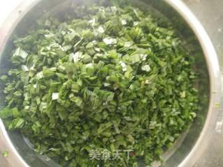韭菜鸡蛋水饺的做法步骤:8