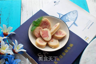 金枪鱼肠蒸水蛋的做法步骤:2