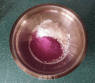 紫薯栗子酥的做法步骤:4