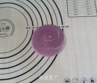 紫薯栗子酥的做法步骤:17
