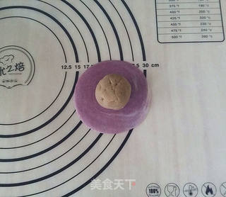 紫薯栗子酥的做法步骤:18