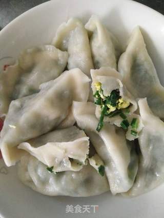 韭菜鸡蛋水饺的做法步骤:15