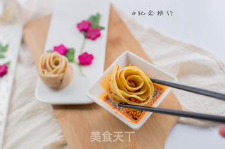 双色玫瑰花饺子的做法步骤:18