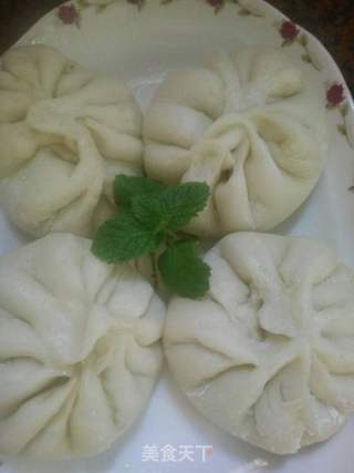 香菇青菜肉包子的做法步骤:10