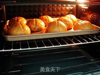 免揉红糖小欧包的做法步骤:12