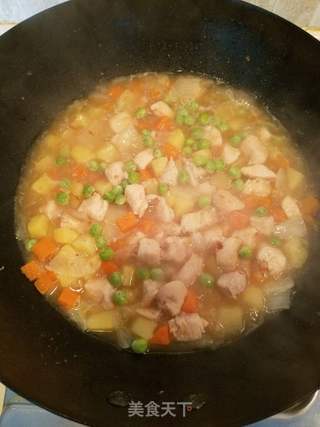 咖喱鸡肉饭的做法步骤:6