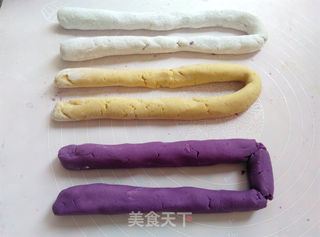椰香三色芋圆的做法步骤:4