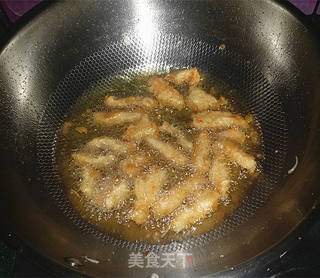 韩式糖醋肉的做法步骤:8