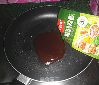 韩式糖醋肉的做法步骤:9