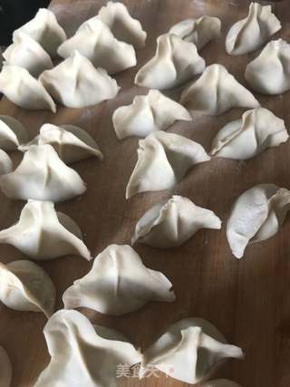 皮Q馅爽脆的莲藕大肉饺子的做法步骤:14