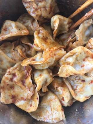 皮Q馅爽脆的莲藕大肉饺子的做法步骤:16
