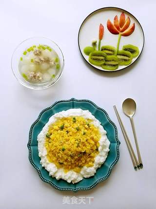 云端上的黄金炒饭的做法步骤:9