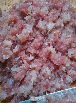 治愈孩子挑食--蒲公英基围虾饺子的做法步骤：9