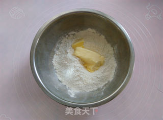 玫瑰酱香饼的做法步骤:5