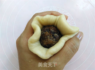 玫瑰酱香饼的做法步骤:15