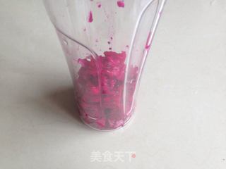 火龙果奶昔的做法步骤:4