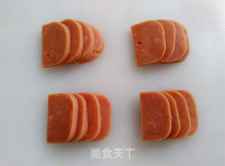 火腿肠烤香菇酿的做法步骤：5