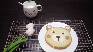 呆萌小熊面包(面包机版)的做法步骤:13