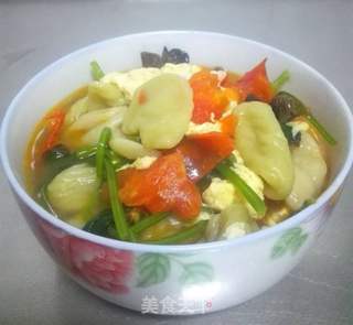 陕西美食之麻食的做法步骤:12