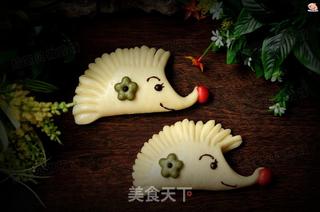 小刺猬饼夹的做法步骤:16
