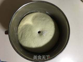 酒酿贝壳馒头的做法步骤:4